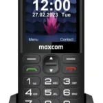 MaxCom Comfort MM445 4G Dual SIM Κινητό με Μεγάλα Κουμπιά (Αγγλικό Μενού) Μαύρο