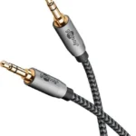 Goobay Καλώδιο Ήχου 3.5mm male - 3.5mm male Γκρι 0.5m 65272