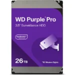 Western Digital Purple Pro 26TB HDD Σκληρός Δίσκος 3.5" SATA III 7200rpm με 512MB Cache για Καταγραφικό WD260PURP