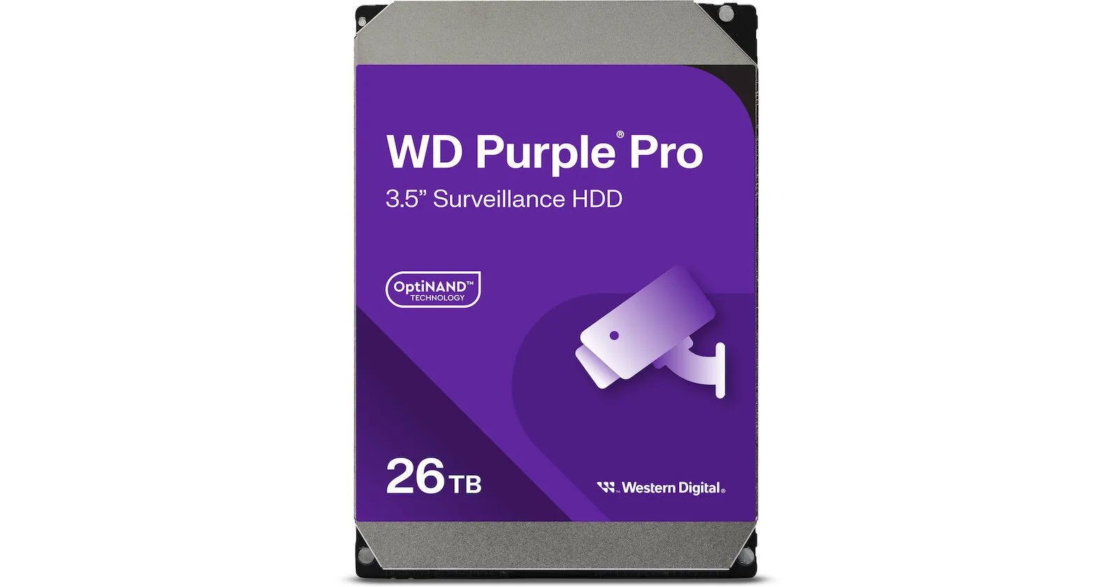 20250507150643_western_digital_purple_pro_26tb_hdd_skliros_diskos_3_5_sata_iii_7200rpm_me_512mb_cache_gia_katagrafiko_wd260purp.jpeg Western Digital Purple Pro 26TB HDD Σκληρός Δίσκος 3.5" SATA III 7200rpm με 512MB Cache για Καταγραφικό WD260PURP - Image 1