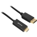 Sharkoon Cable DisplayPort male - HDMI male 3m Μαύρο