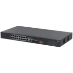 Dahua S3218-16ET-135 Unmanaged L2 PoE Switch με 18 Θύρες Gigabit (1Gbps) Ethernet και 2 SFP Θύρες