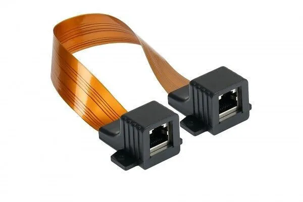 Alcasa U/UTP Καλώδιο Δικτύου Ethernet εξωτερικού χώρου 0.25m Μαύρο