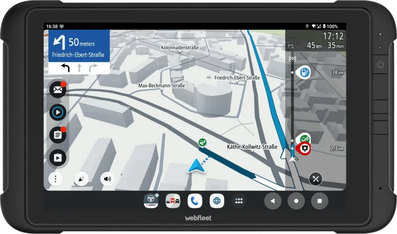 Webfleet Συσκευή Πλοήγησης GPS Pro X με Οθόνη 8" Bluetooth / Wi-Fi & Card Slot 1KCX.001.00.1 - Image 1