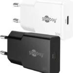 Goobay Φορτιστής Χωρίς Καλώδιο GaN με Θύρα USB-C 30W Power Delivery Λευκός (75736)