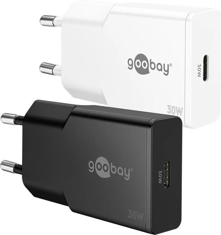20250616112132_goobay_fortistis_choris_kalodio_gan_me_thyra_usb_c_30w_power_delivery_leykos_75736.jpeg Goobay Φορτιστής Χωρίς Καλώδιο GaN με Θύρα USB-C 30W Power Delivery Λευκός (75736) - Image 1