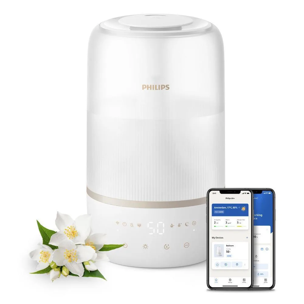 Philips Sky High Mist HU1510/04 Καθαριστής Αέρα / Υγραντήρας 19.6W για Χώρους 41m² - Image 1