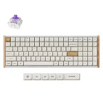 Keychron K4 HE K4H-Q1 Ασύρματο Ηall Effect Gaming Πληκτρολόγιο 96% με Magnetic διακόπτες και RGB φωτισμό (Αγγλικό US) Λευκό