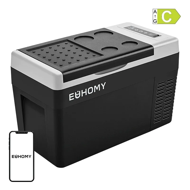 20250625121417_euhomy_cf004_forito_psygeio_ilektriko_19lt_1899334.jpeg Euhomy Cf004 Φορητό Ψυγείο Ηλεκτρικό 19lt 12V Μαύρο - Image 1