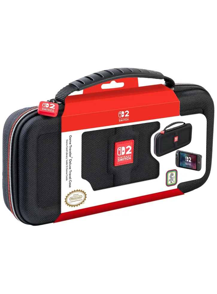 Nacon Nacon Case Black Nintendo Switch 2 Nsw2 Accessory - Image 1