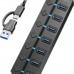 LogiLink Hub 7 Θυρών USB 3.2 με σύνδεση USB-A