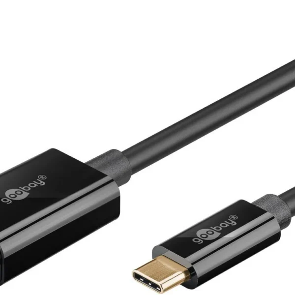 Goobay USB 3.1 Cable USB-C male - DisplayPort Μαύρο 1m 75704