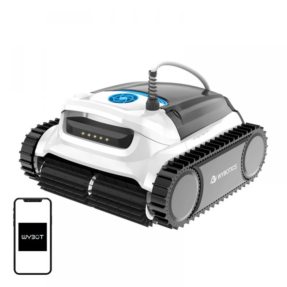 Wybot Μ1C Ενσύρματη Σκούπα Ρομπότ 150W Πυθμένα / Τοιχωμάτων / Ισάλου Γραμμής για Πισίνες 130m² - Image 1