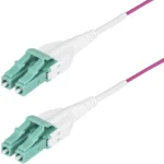 StarTech Καλώδιο Οπτικής Ίνας LC-LC 3m Μωβ 65030920773