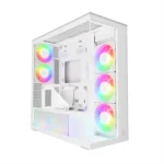 Arctic Xtender VG Gaming Midi Tower Κουτί Υπολογιστή με ARGB Φωτισμό Λευκό