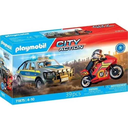 20250902103637_playmobil_city_action_astynomiko_ochima_pickup_kai_motosykleta_gia_4_10_eton_71875.jpeg Playmobil City Action Αστυνομικό Όχημα Pickup Και Μοτοσυκλέτα για 4-10 ετών 71875 - Image 1