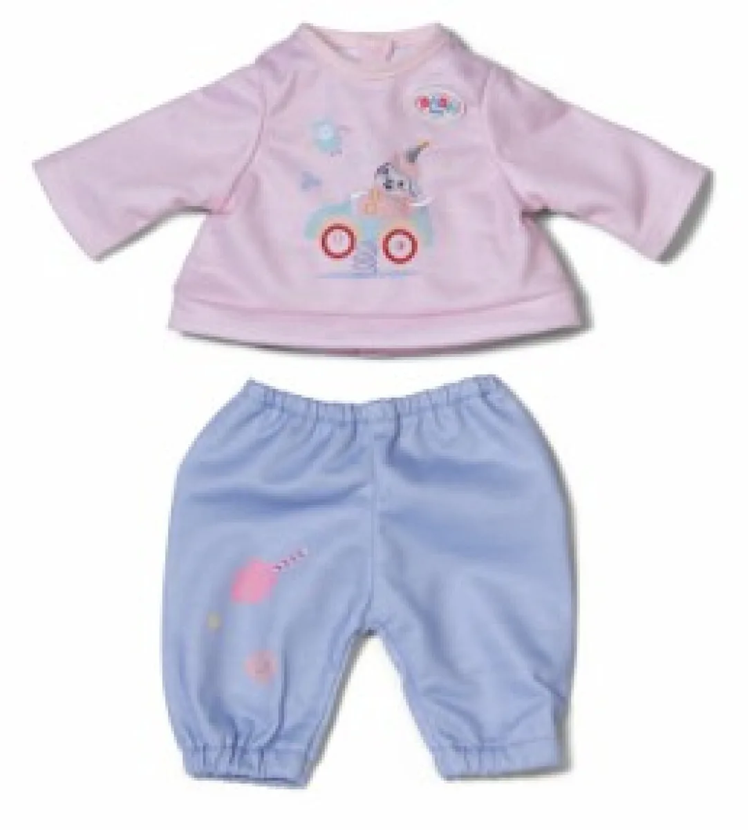 20250915125653_paidiko_set_formas_rose_baby_born_jogging_suit_838815.jpeg Παιδικό Σετ Φόρμας Rose Baby Born Jogging Suit 838815 - Image 1