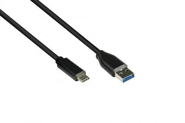 Good Connections USB 3.0 Cable USB-C male - USB-C Μαύρο 0.5m GC-M0126