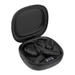Gembird OWS-01-BK Open Ear Bluetooth Handsfree Ακουστικά με Θήκη Φόρτισης Μαύρα