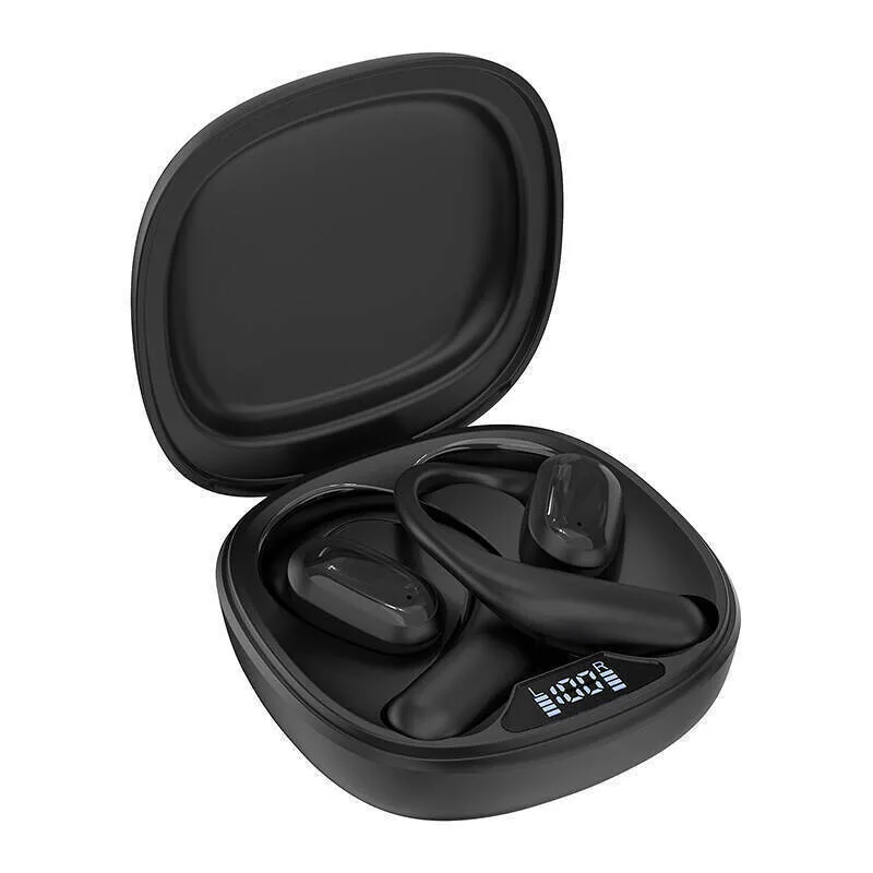 20250922125425_gembird_ows_01_bk_open_ear_bluetooth_handsfree_akoustika_me_thiki_fortisis_mayra.jpeg Gembird OWS-01-BK Open Ear Bluetooth Handsfree Ακουστικά με Θήκη Φόρτισης Μαύρα - Image 1
