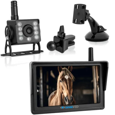 Omnivid Equi-cam Mit 5 Zoll Κάμερα Οπισθοπορείας Αυτοκινήτου Universal - Image 1