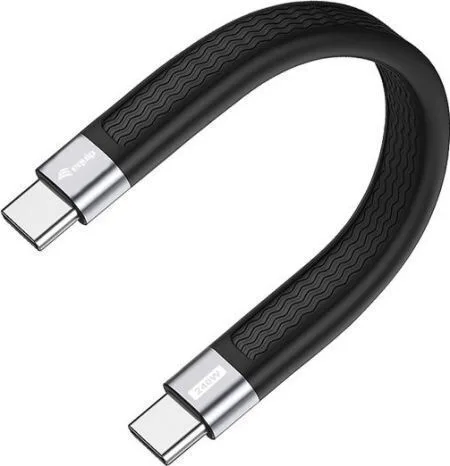 Equip USB 4 Cable USB-C male - USB-C 240W PD Μαύρο 0.13m 128410 - Image 1