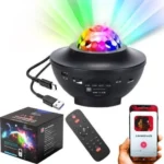 Extralink Παιδικό Φωτιστικό Projector με Προβολή Αστεριών Μαύρο