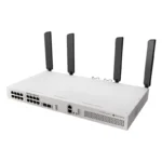 MikroTik CRS418-8P-8G-2S+5AXQ2AXQ-RM v7 Managed L2 PoE+ Switch με 16 Θύρες Gigabit (1Gbps) Ethernet και 2 SFP Θύρες