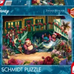 Thomas Kinkade Disney Lilo and Stitch Aloha Christmas Puzzle 2D 1000pcs