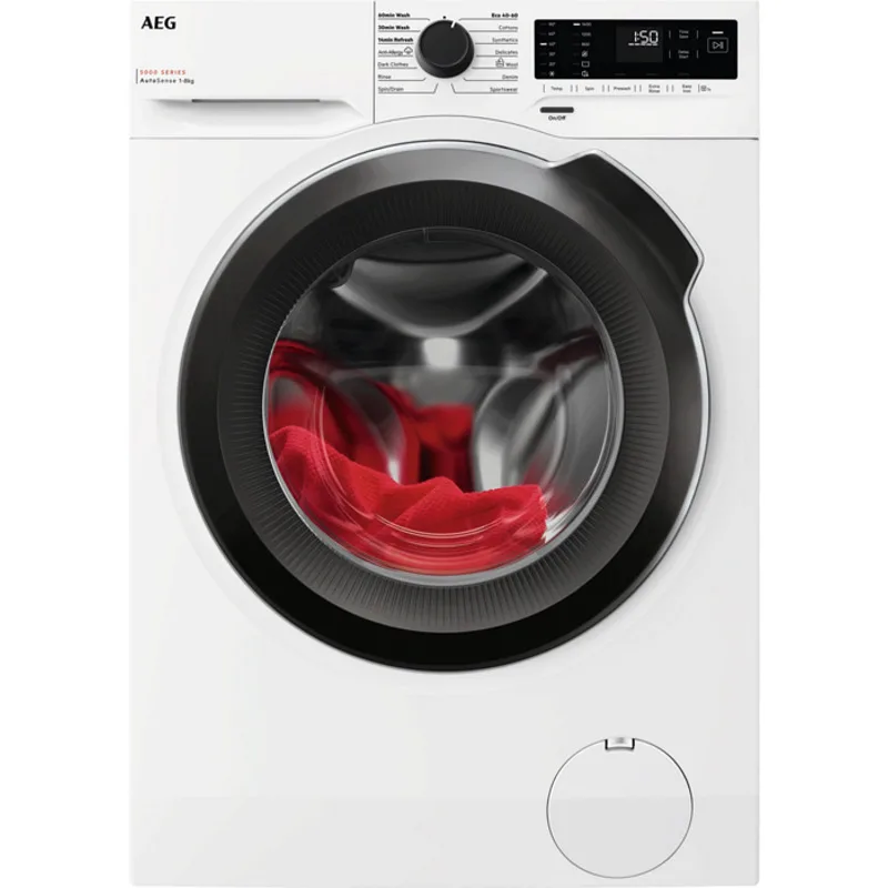 AEG Πλυντήριο Ρούχων 8kg με Τεχνολογία Ατμού 1400 Στροφών LF5Z48BE - Image 1
