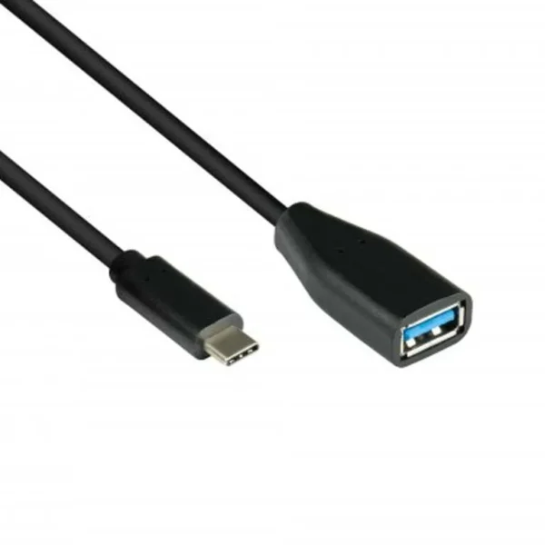 Good Connections USB 3.2 Cable USB-C male - USB-A female Μαύρο 0.1m 2811-OTG
