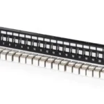 Digitus Patch Panel Keystone για Rack 1U 19" 24 Θυρών cat6a Γκρι DN-91411-24