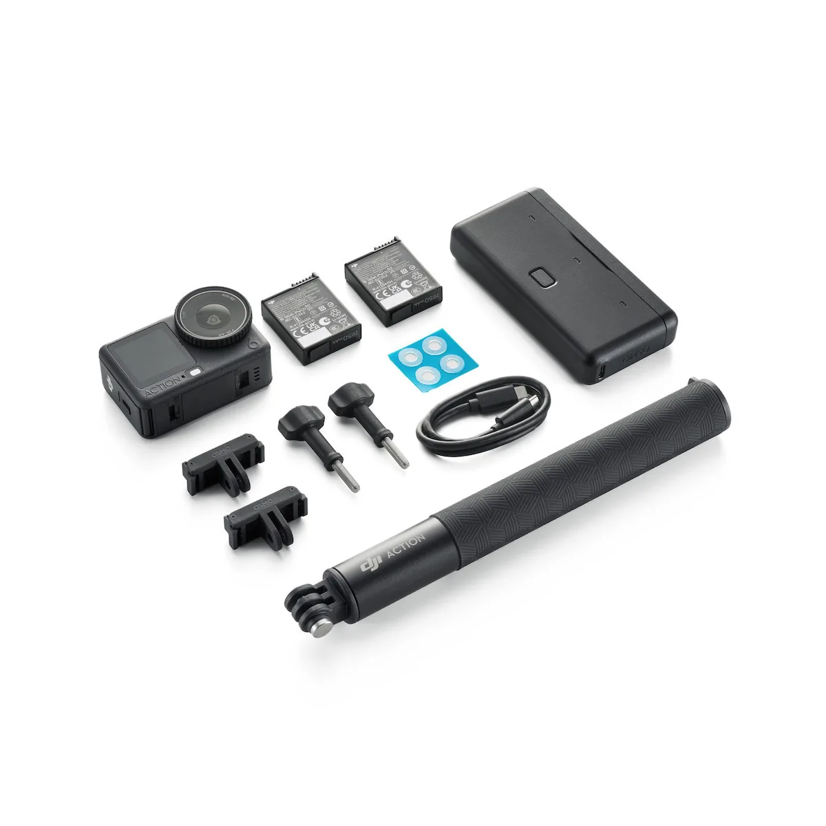 20251211104953_dji_osmo_action_6_50gb_action_camera_4k_ultra_hd_adventure_combo_me_othoni_afis_2_5_kai_wi_fi_mayri.jpeg DJI Osmo Action 6 50GB Action Camera 4K Ultra HD Adventure Combo με Οθόνη Αφής 2.5" και Wi-Fi Μαύρη - Image 1