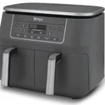 Ninja Air Fryer με Διπλό Αποσπώμενο Κάδο 7.6lt Γκρι DZ300EU