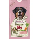 Happy Life 12.5kg Ξηρά Τροφή για Ενήλικους Σκύλους με Αρνί, Μήλο, Ρύζι, Κρέας, Λαχανικά και Σολομό