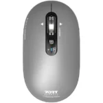 Port Designs Ασύρματο Bluetooth Ποντίκι Ασημί