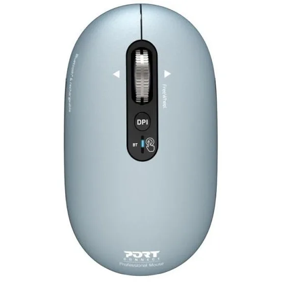 20260203125412_port_designs_asyrmato_bluetooth_pontiki_mple.jpeg Port Designs Ασύρματο Bluetooth Ποντίκι Μπλε - Image 1