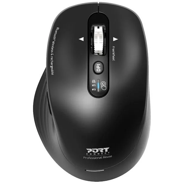 20260203125651_port_designs_asyrmato_ergonomiko_bluetooth_pontiki_mayro.jpeg Port Designs Ασύρματο Εργονομικό Bluetooth Ποντίκι Μαύρο - Image 1