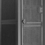 Silverstone Επιδαπέδια Καμπίνα Rack Μαύρο SST-ALD1B