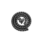 Unitek Spiral Cable Organizer 5m 22mm Diameter Black Ot1102abk03-5m