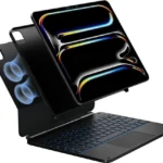 Typecase Edge Flip Cover Ανθεκτική με Πληκτρολόγιο Μαύρη (iPad Air 13 2024/2025)