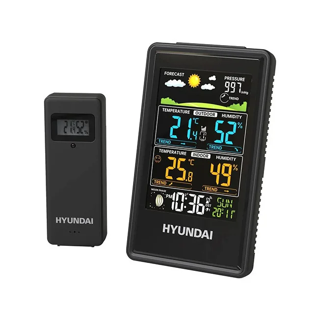 20260216164937_hyundai_hy_ws2350_asyrmatos_meteorologikos_stathmos_psifiakos_epitrapezios.jpeg Hyundai HY-WS2350 Ασύρματος Μετεωρολογικός Σταθμός Ψηφιακός Επιτραπέζιος - Image 1