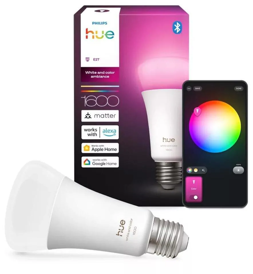 Philips Smart Λάμπα LED 11.8W για Ντουί E27 και Σχήμα A67 Θερμό Λευκό 1600lm Dimmable 929003853601 - Image 1