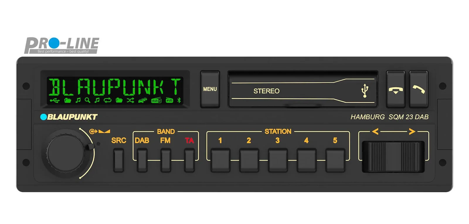 Blaupunkt Ηχοσύστημα Αυτοκινήτου (Bluetooth/USB/WiFi/GPS) GCT-03-BPHAMBURG - Image 1