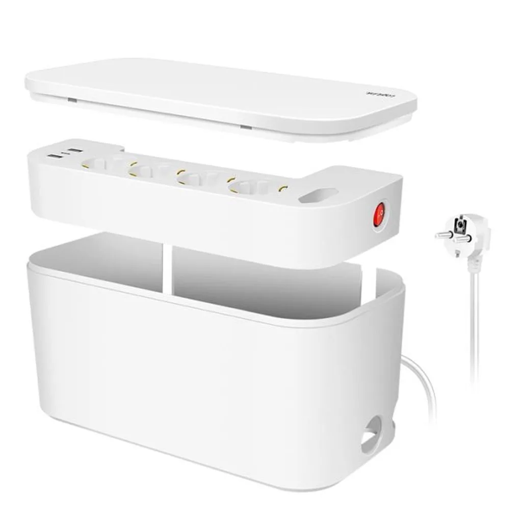 LogiLink Πολύπριζο 5 Θέσεων με 2 USB-A, 1 USB-C και Καλώδιο 1.5m LPS281U - Image 1
