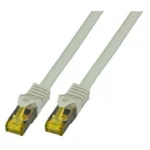 EFB S/FTP Cat.6a (Gigabit) Καλώδιο Δικτύου Ethernet 0.15m Γκρι MK7001.0,15G