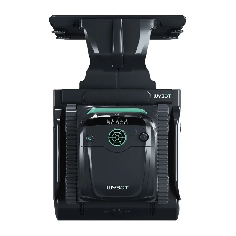 Wybot S2 Solar Vision Ασύρματη Σκούπα Ρομπότ 90W Πυθμένα / Τοιχωμάτων / Ισάλου Γραμμής για Πισίνες 300m² - Image 1