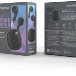 Audeeo Orbiter II Earbud Bluetooth Handsfree Ακουστικά με Θήκη Φόρτισης Μαύρα