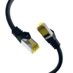 EFB S/FTP Cat.6a (Gigabit) Καλώδιο Δικτύου Ethernet 0.15m Μαύρο MK7001.0,15B