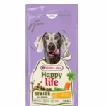 Happy Life 12.5kg Ξηρά Τροφή για Ηλικιωμένους Σκύλους με Κοτόπουλο, Ρύζι, Κρέας και Λαχανικά